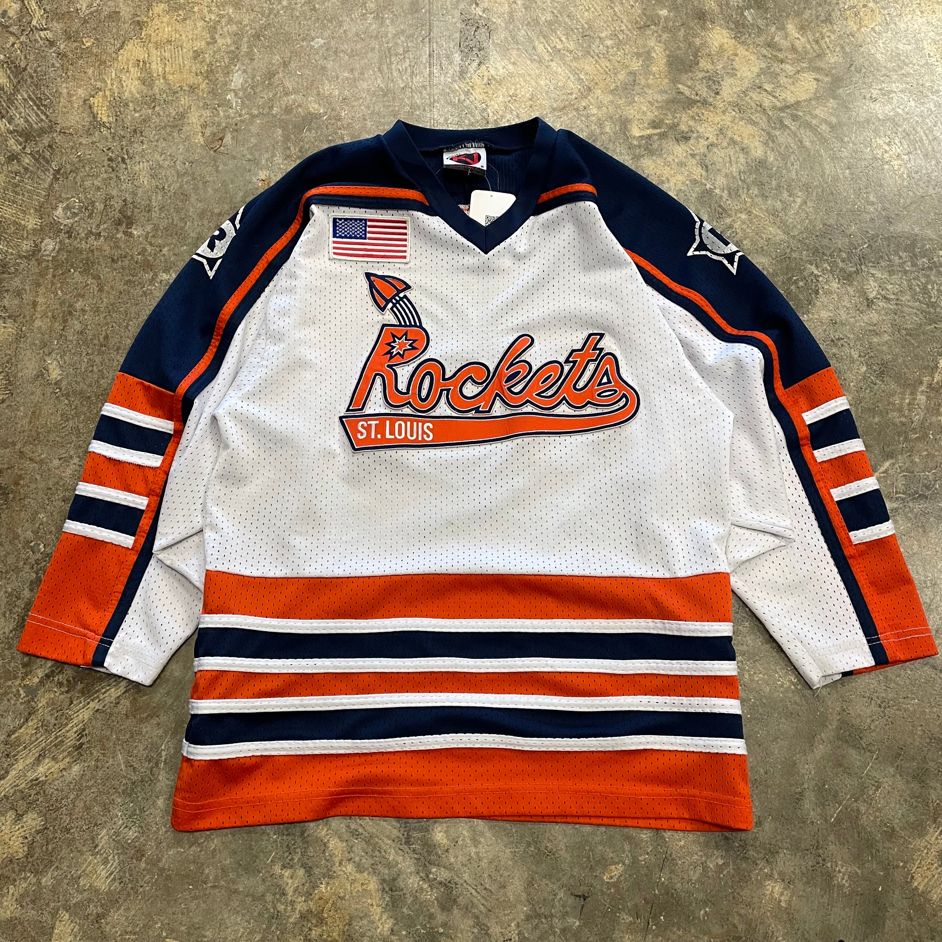 St. Louis Rockets White NHL Jersey