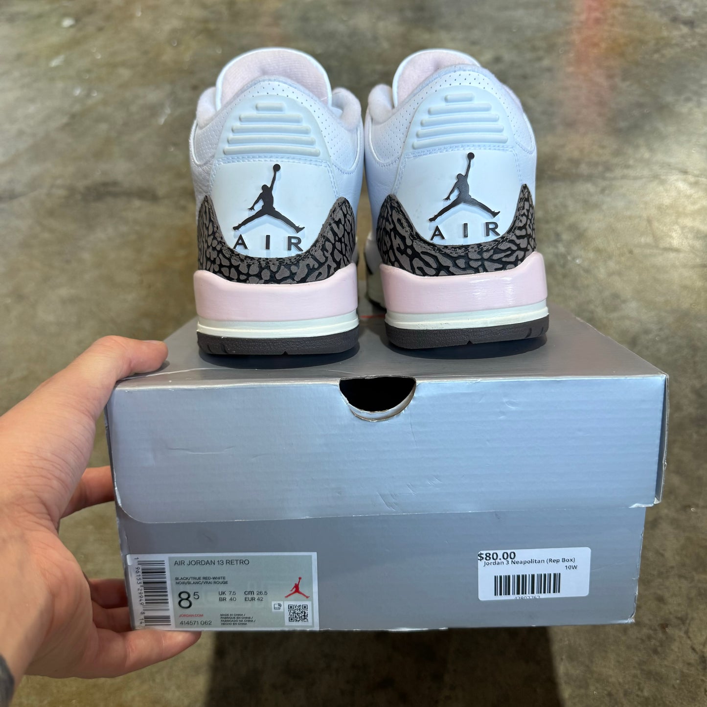 Jordan 3 Neapolitan (Rep Box)