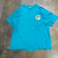 1990s Other Teal Dolphin Graphic T-Shirt
