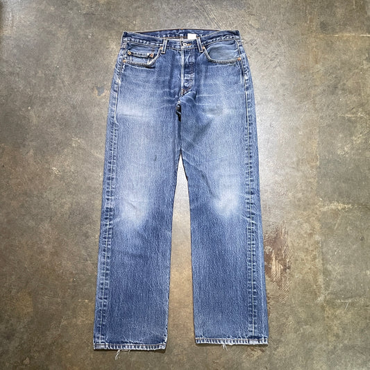 Levi's Classic Blue Denim Jeans (W30 L32)