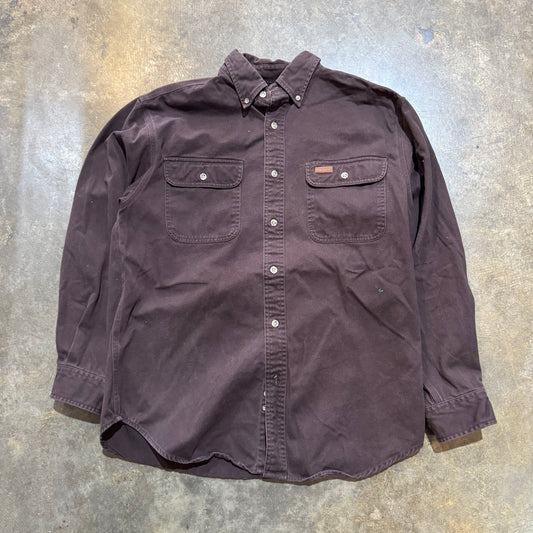 Brown Carhartt Work Shirt