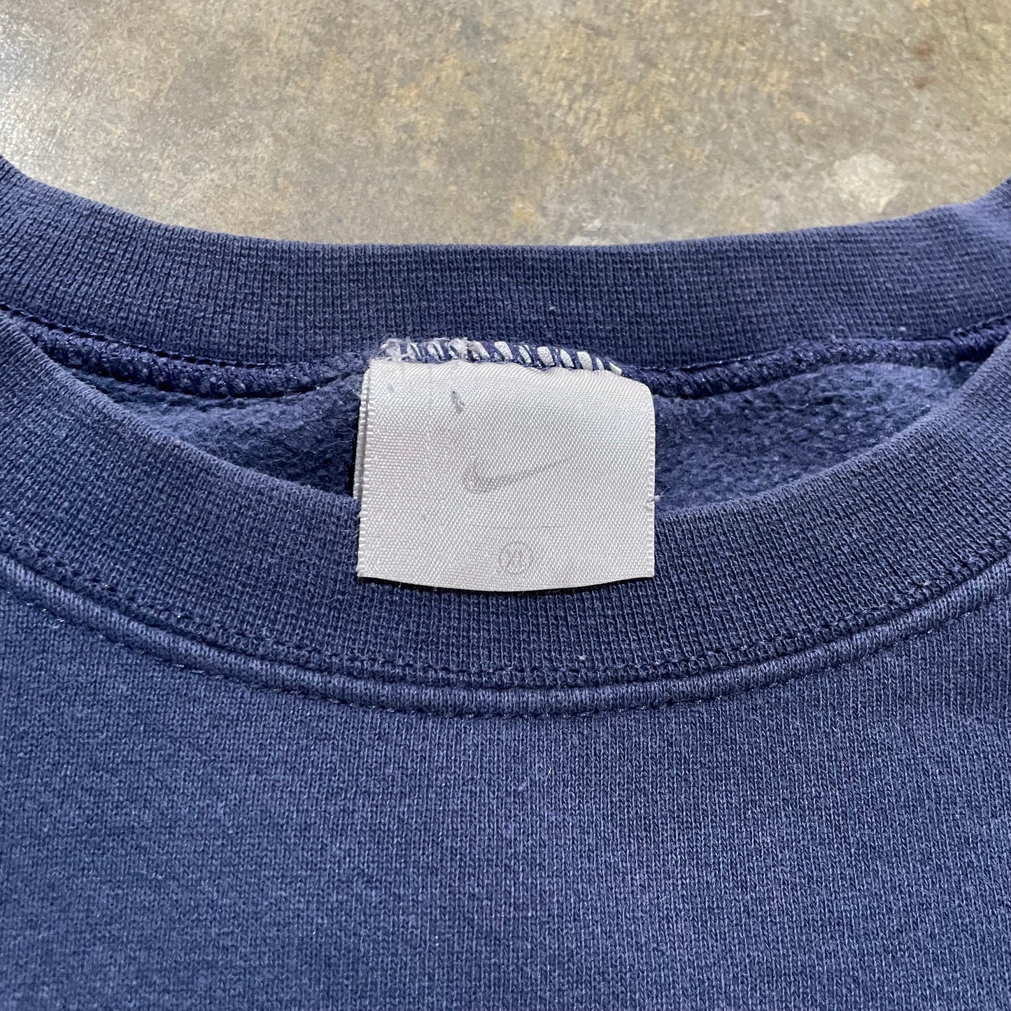 Navy Nike Thrashed Crew