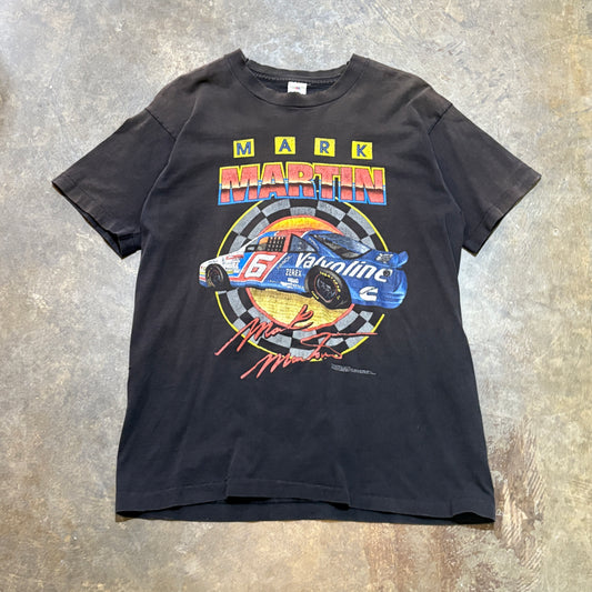 Black 1995 Mark Martin Valvoline Nascar Tee