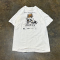 White The Sun Also Burns Hemingway Run Tee