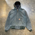 Thrashed Green Carhartt Insulated Jacket