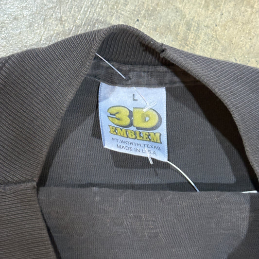 1990 3D Emblem Harley Leader Of The Pack LS Tee