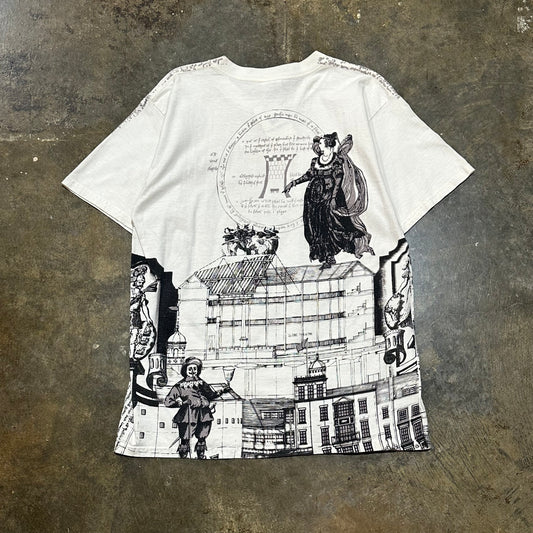 AOP Shakespeare Tee (One Per Order)