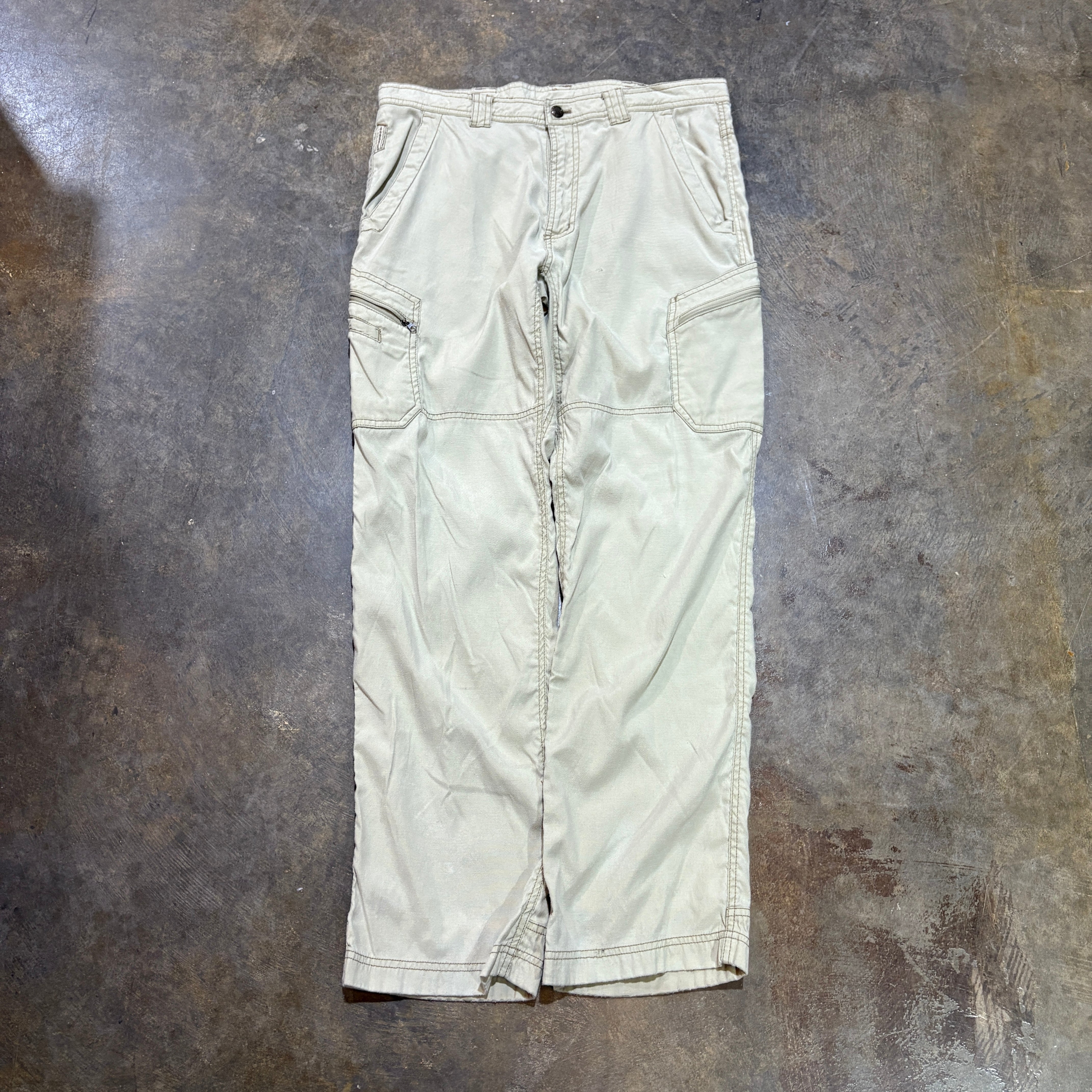 Green Exofficio Pants