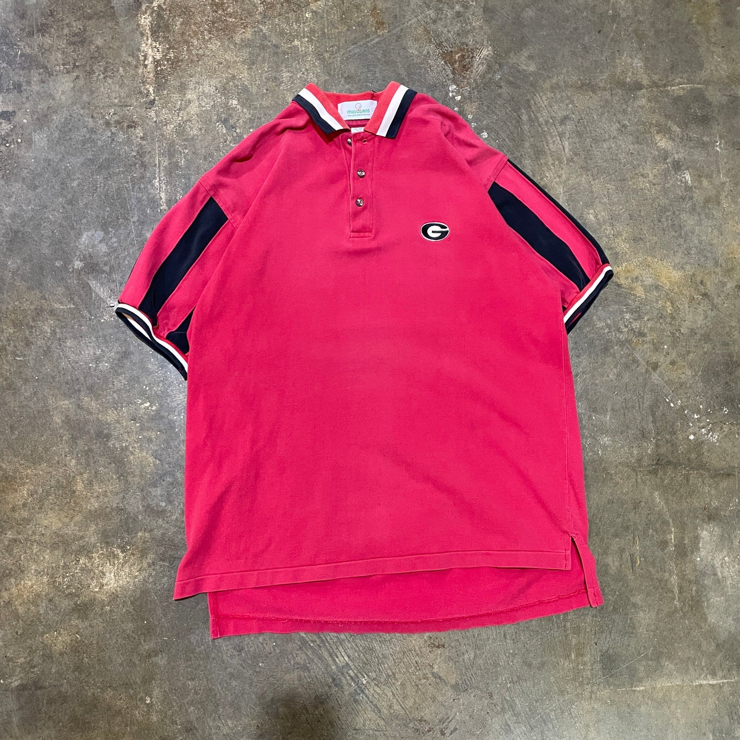 Georiga Red/Black Polo