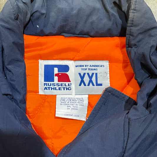 Auburn Tigers Russell Full Zip Puffer