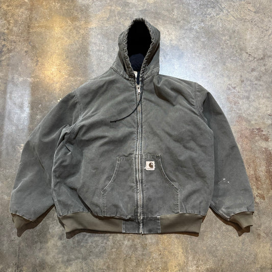 Green Carhartt Hooded Jacket