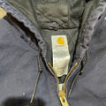 Navy Blue Insulated Carhartt hooded Jacket