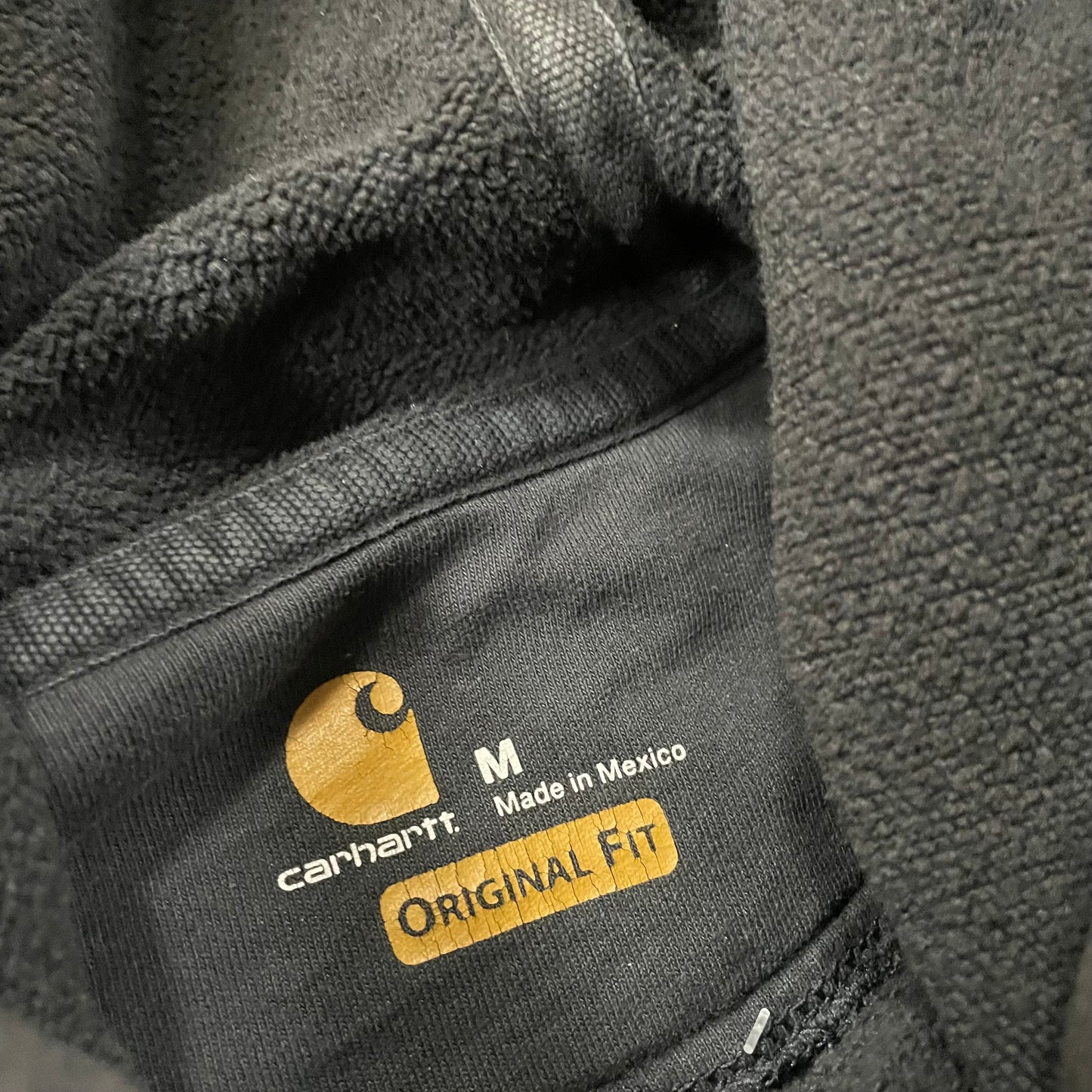 Black Paint Splatter Carhartt Hoodie