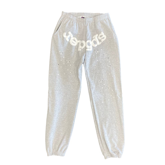 Sp5der OG Web Sweatpants Heather Grey