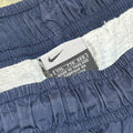 Navy UNC Blue Strip Lined Nike Track Pants