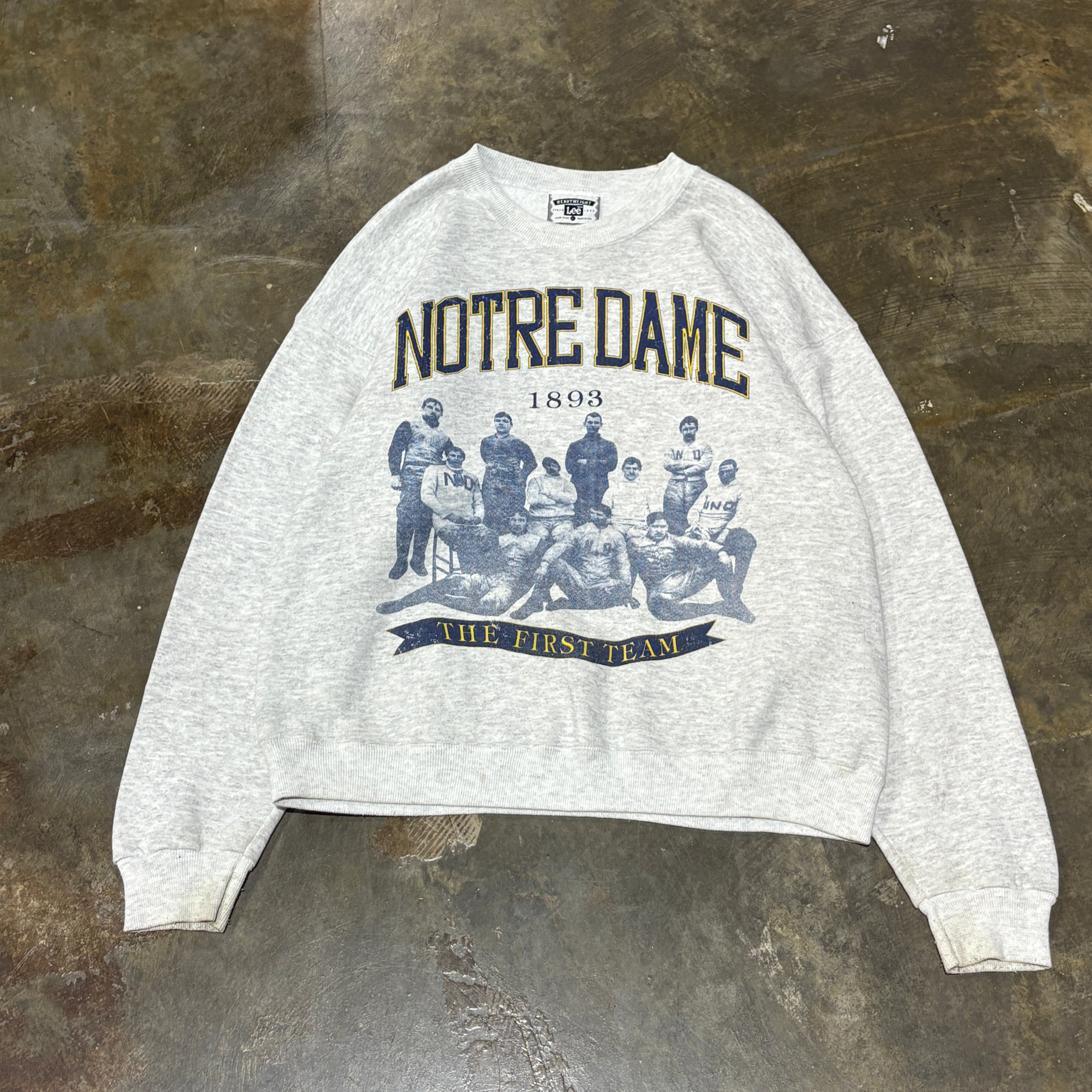 Notre Dame Lee Throwback Tee