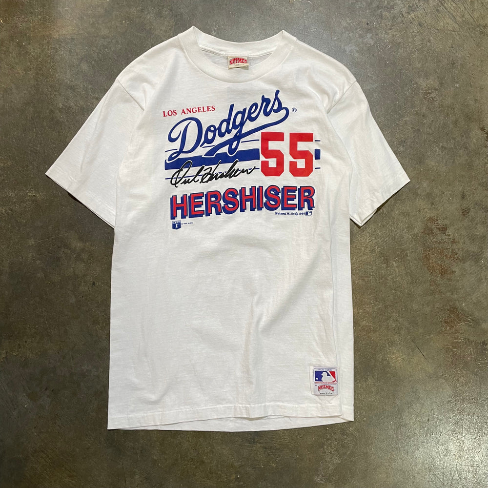 White Nutmeg Los Angeles Dodger Hershiser Tee