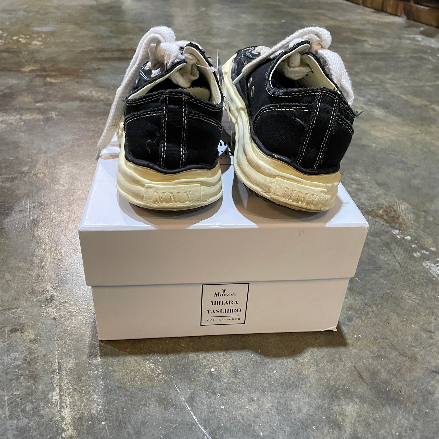 Maison Mihara Yasuhiro MMY OG Sole Canvas Low