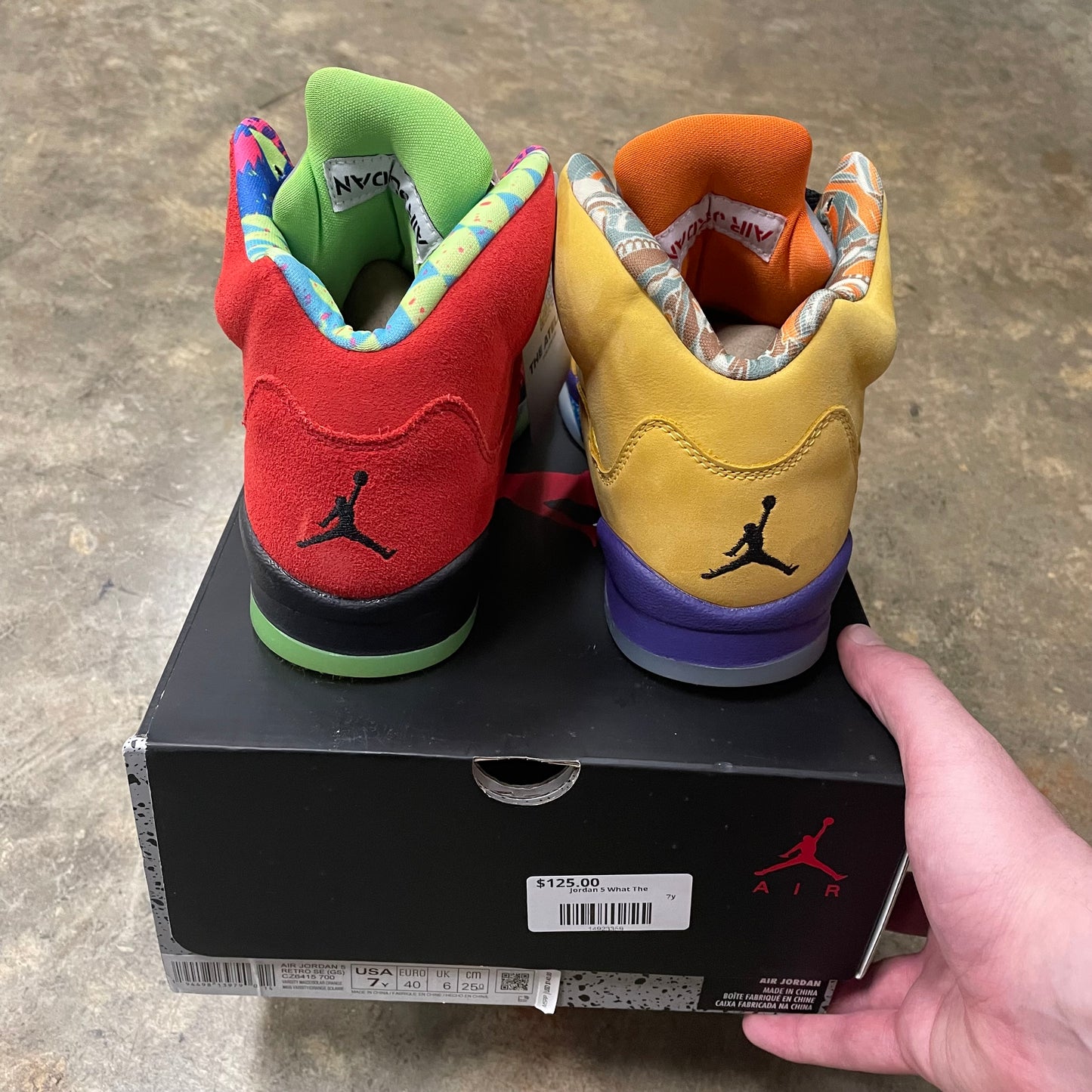 Jordan 5 What The