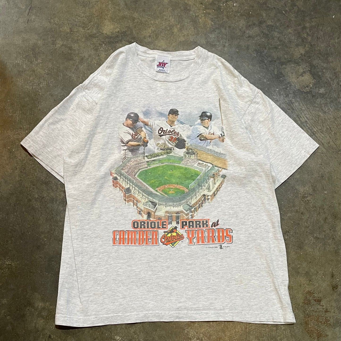 Joy Athletic Oriole Park Baseball Graphic Tee