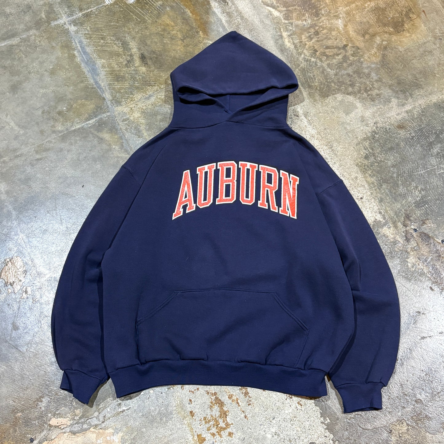 Navy Auburn Logo Hoodie