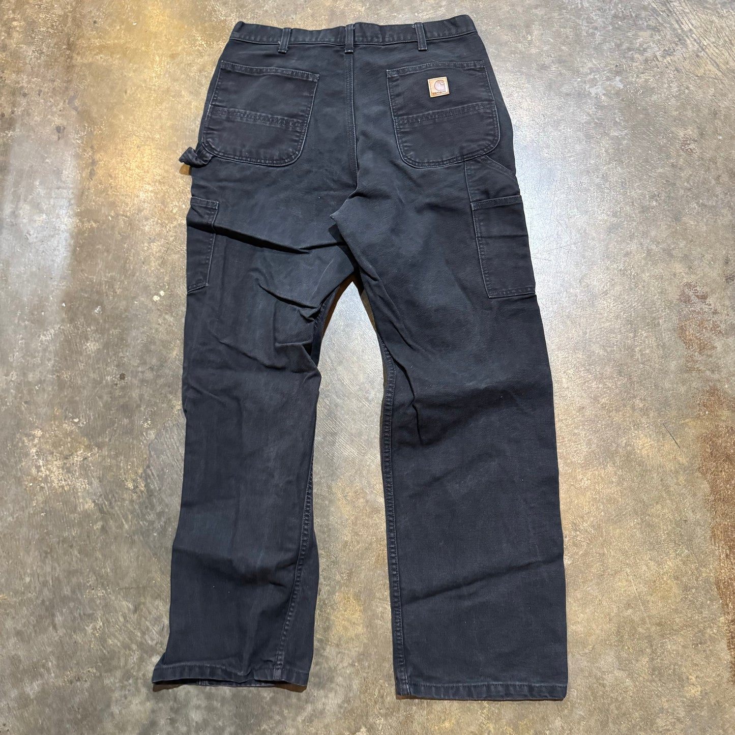 Black Carhartt Carpenter Pants 2