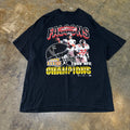 Black 1998 Atlanta Falcons NFC Champions Sport Attack Tee