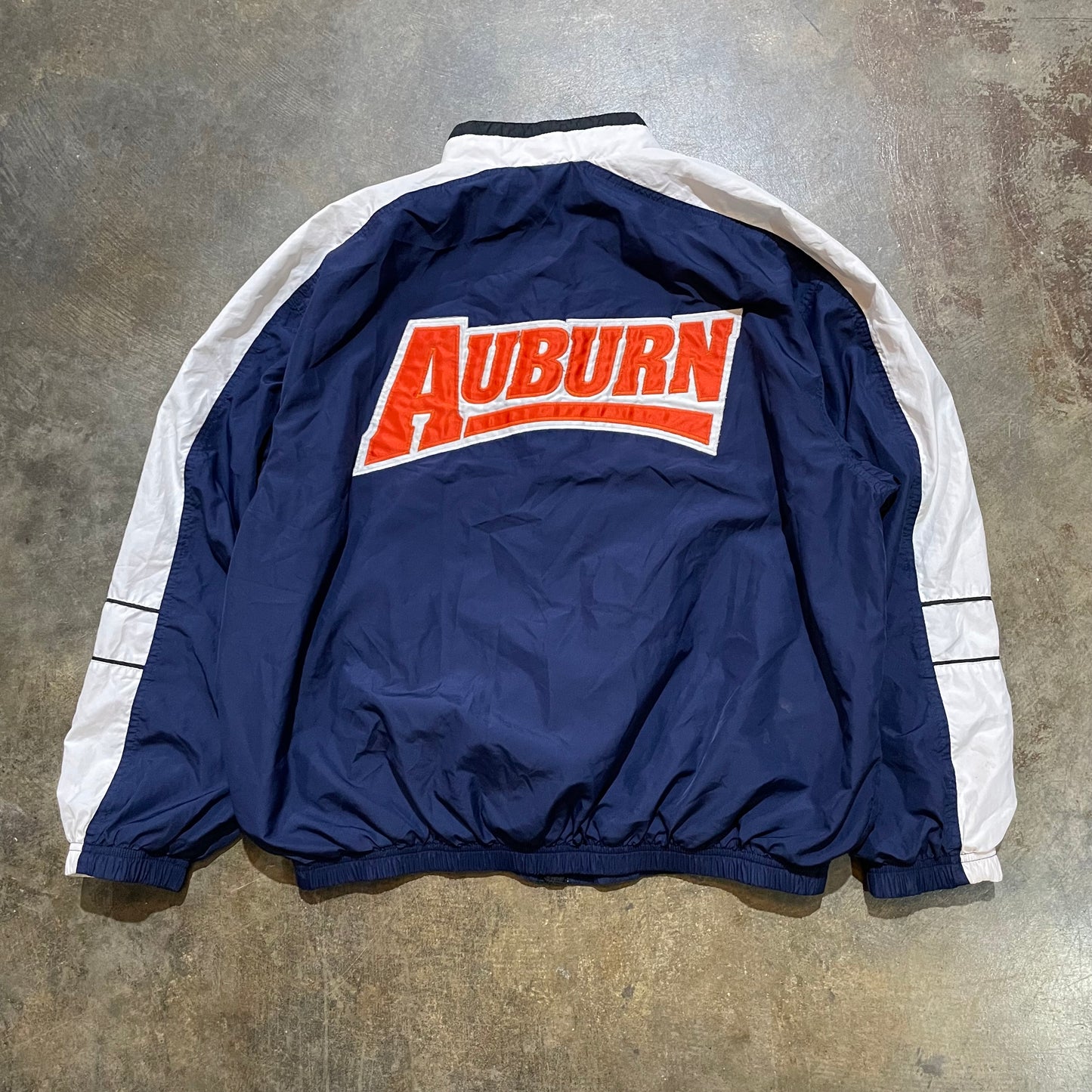 Auburn Nike Navy Windberaker Zip-up