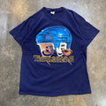 Navy Atlanta Thrashers Helmet Tee