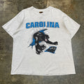 Grey 1993 Nutmeg Carolina Panthers Breakthrough Tee