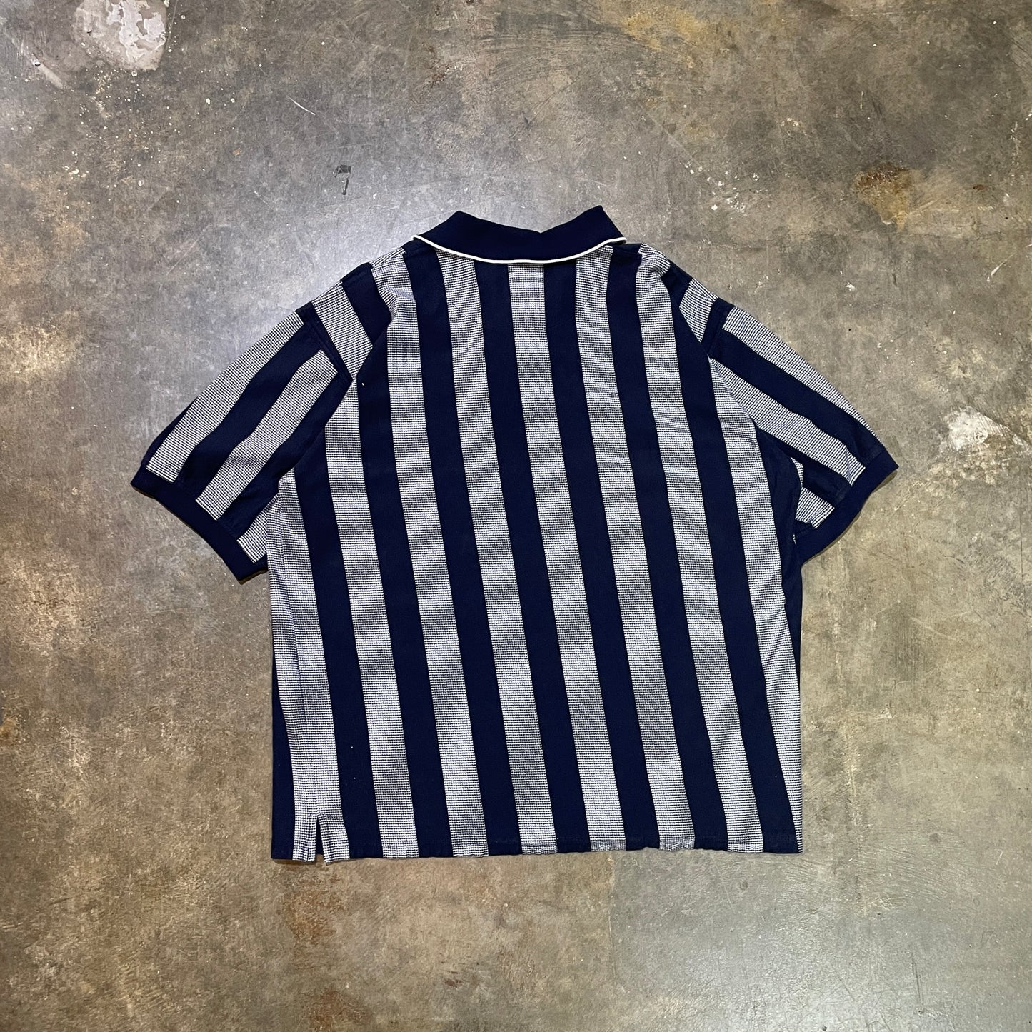 Striped Ivy Crew Polo