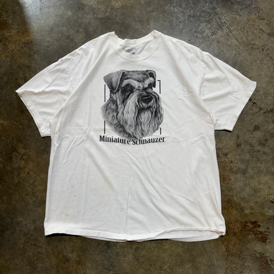 Miniature Schnauzer Hanes tee