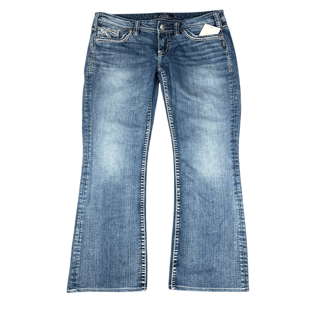 Vintage Bootcut Jeans - Light Wash (24x28)