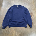 90's Russell Navy Blank Crewneck Sweatshirt