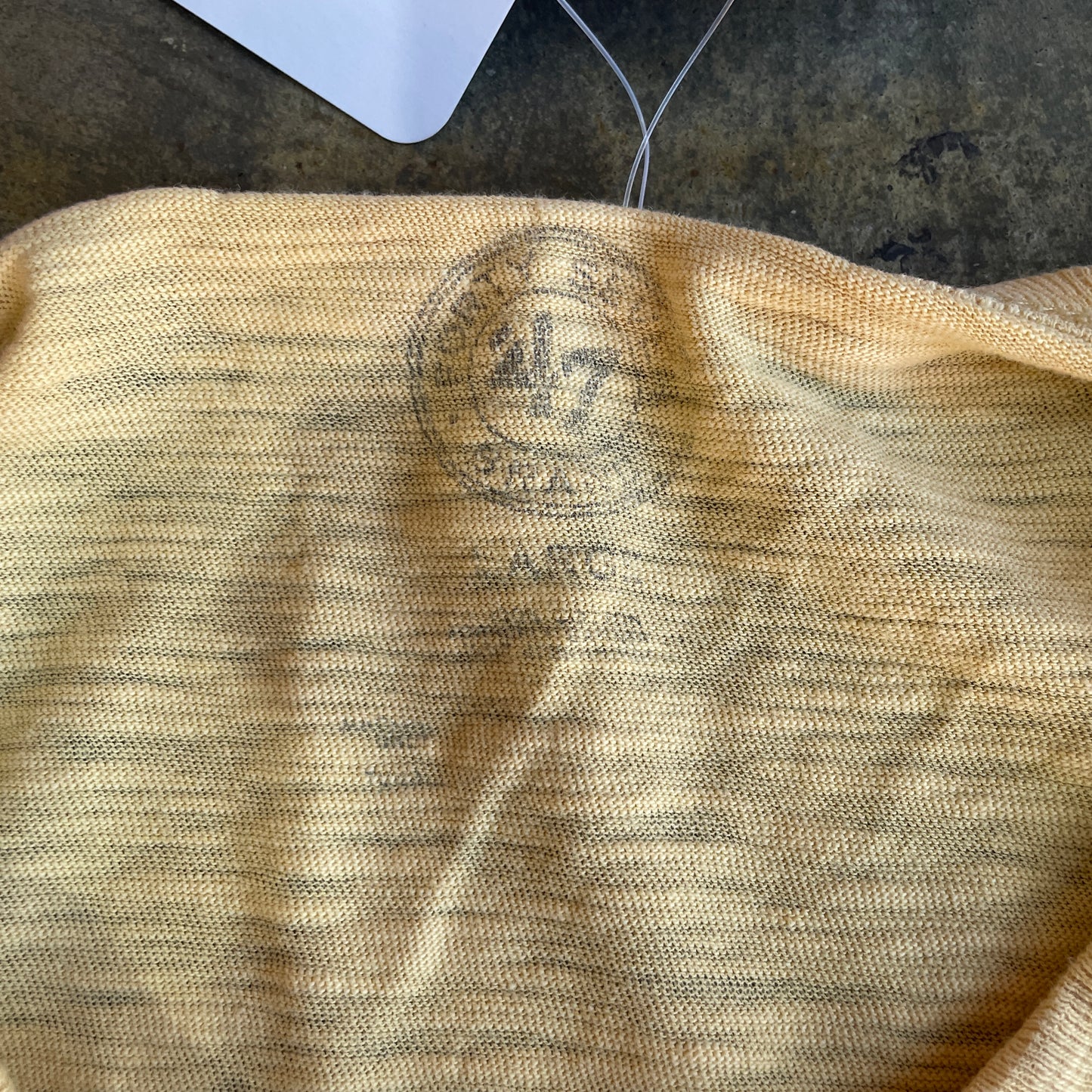 Yellow Seattle Supersonics Vintage Style Tee