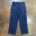 Dark denim Carhartt carpenter Pants24