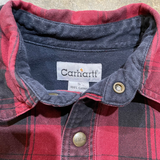 Plaid Carhartt Red Shacket