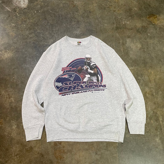 Tom Brady Patriots XXVI Champs Crew
