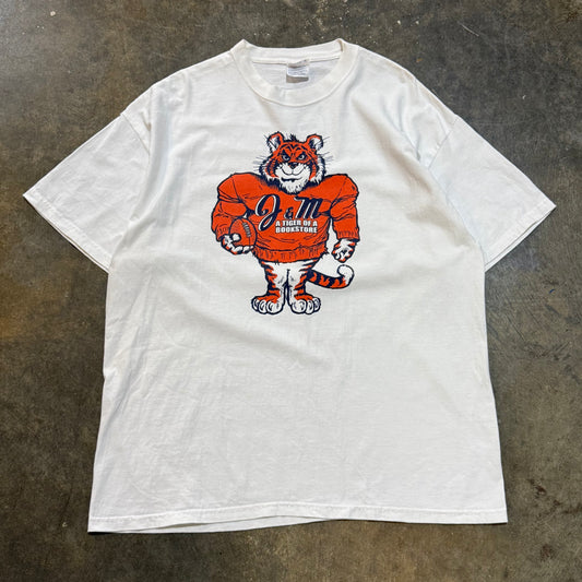 White Auburn J&M Tiger Tee