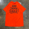 War Damn Eagle Auburn Russell Orange Tee