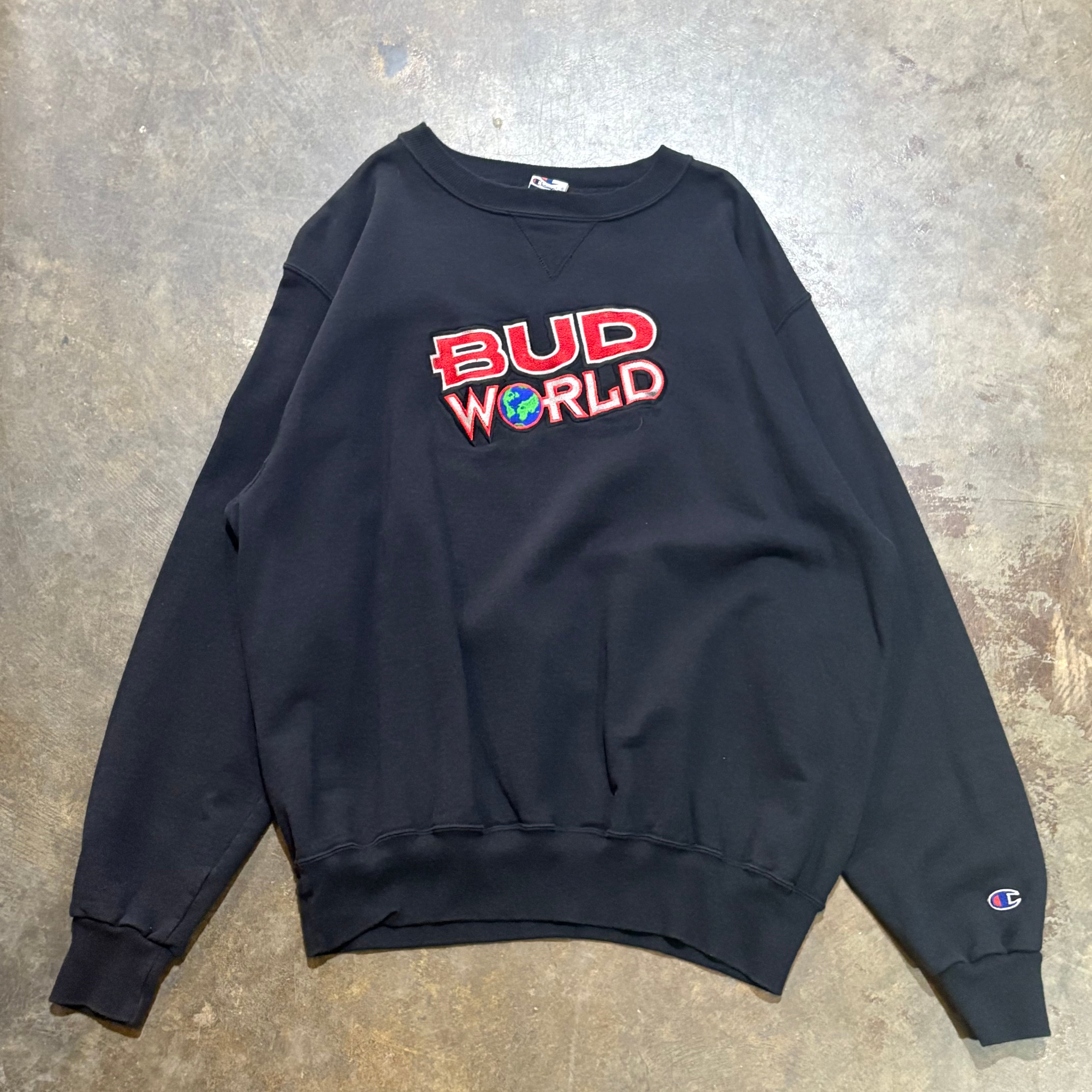 Black Champion Bud World Crew