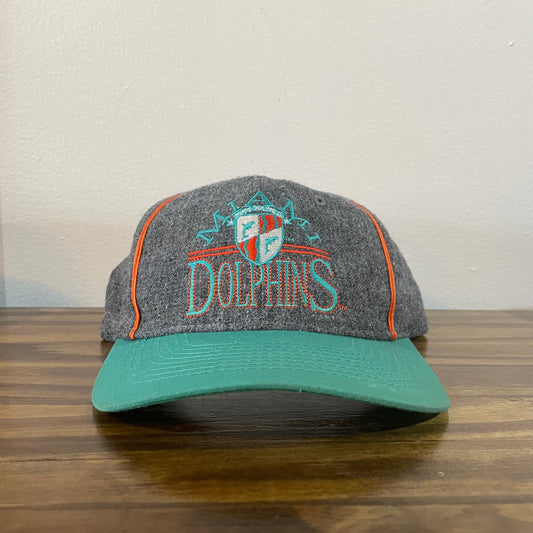 Miami Dolphins Grey Crest Logo Hat