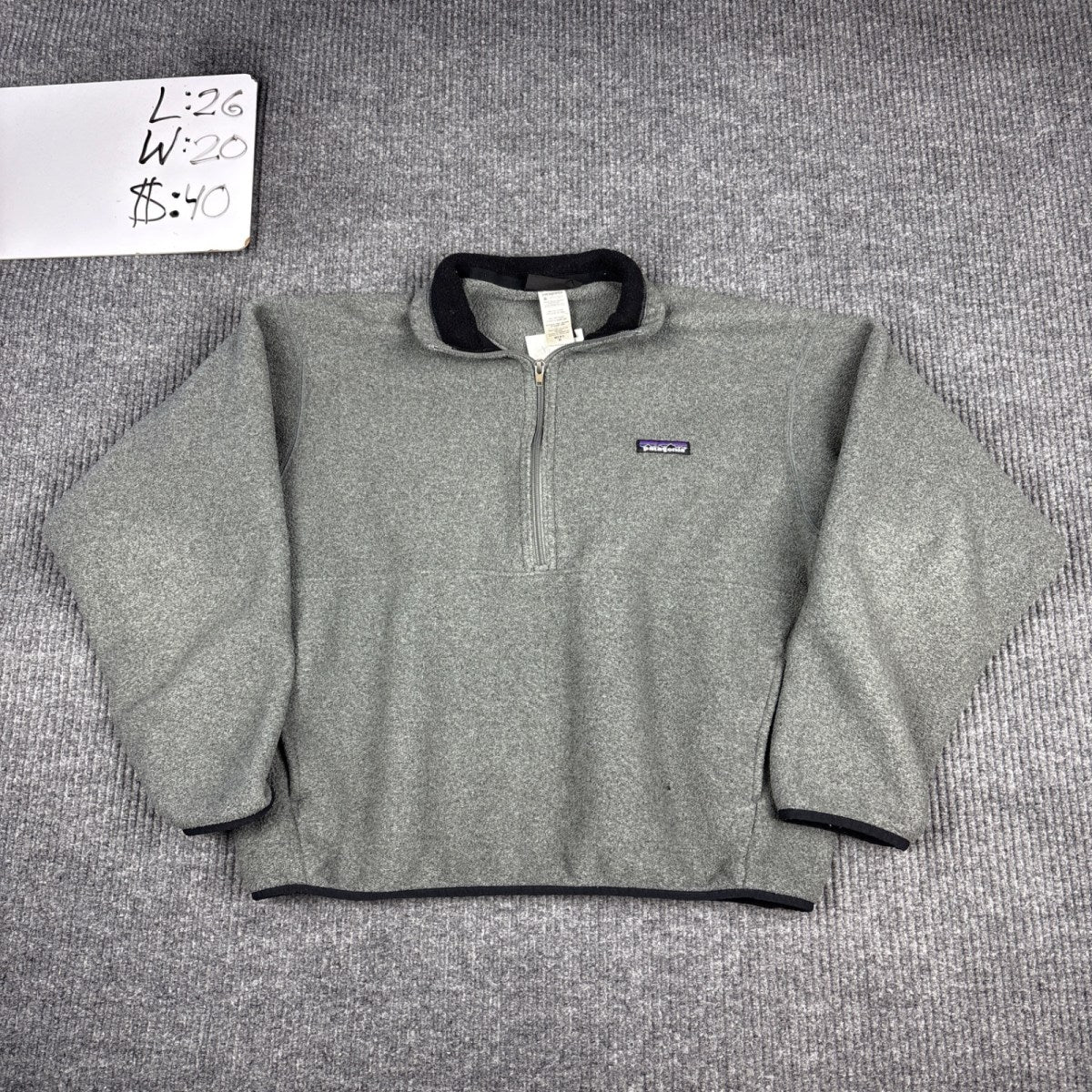 Patagonia Synchilla Pullover - Gray (M)
