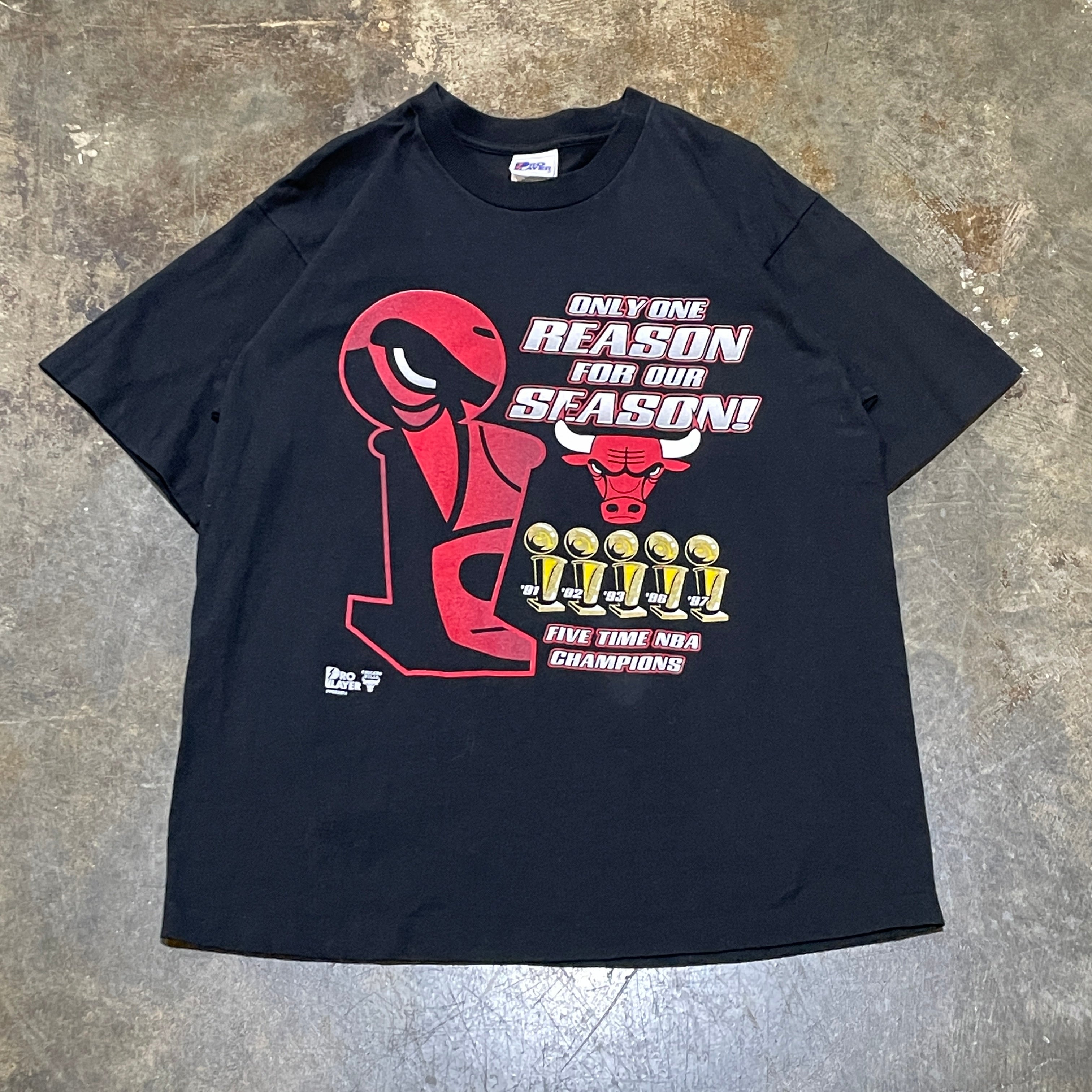 Black Pro Player 1997 Chicago Bulls One Reason For Our Season Tee