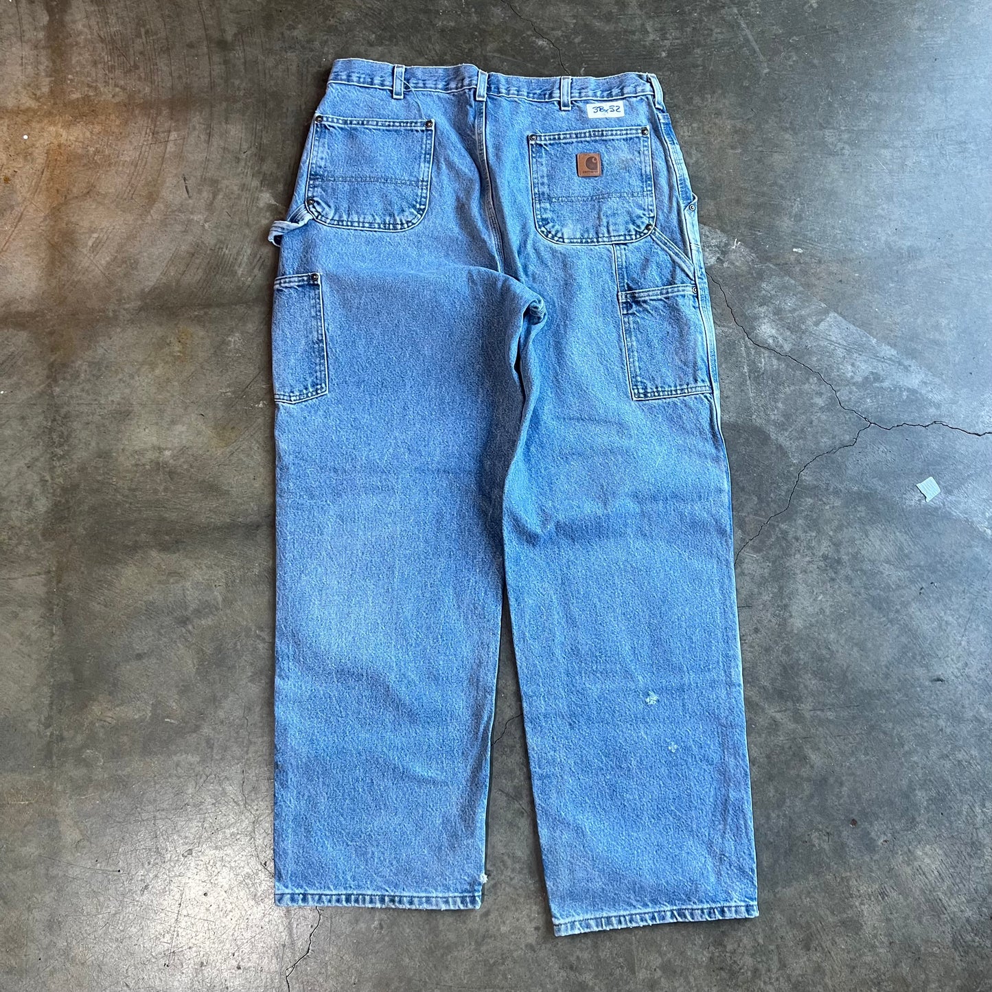 Carhartt Double Knee Blue Jeans