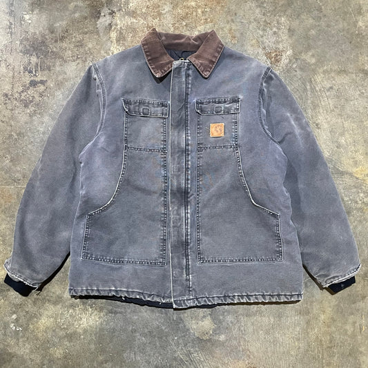 Faded Carhartt Insulated Chore Coat35