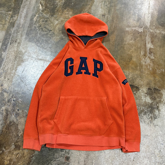 Gap Orange Fuzzy Hoodie