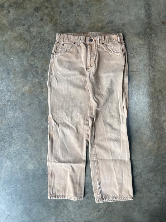 Carhartt Beige Canvas Work Pants (32x32)
