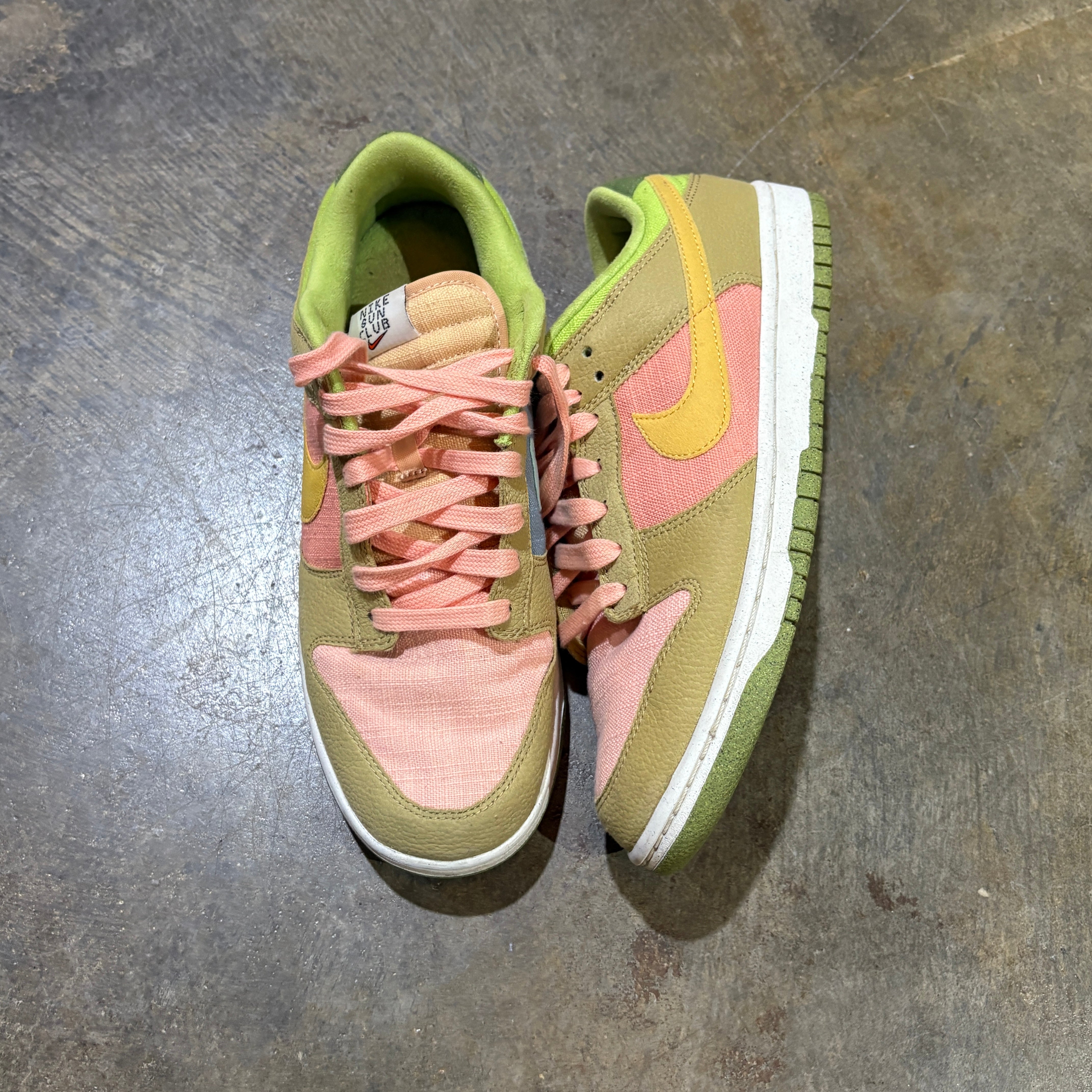 (No Box) Nike Dunk Low sun Club