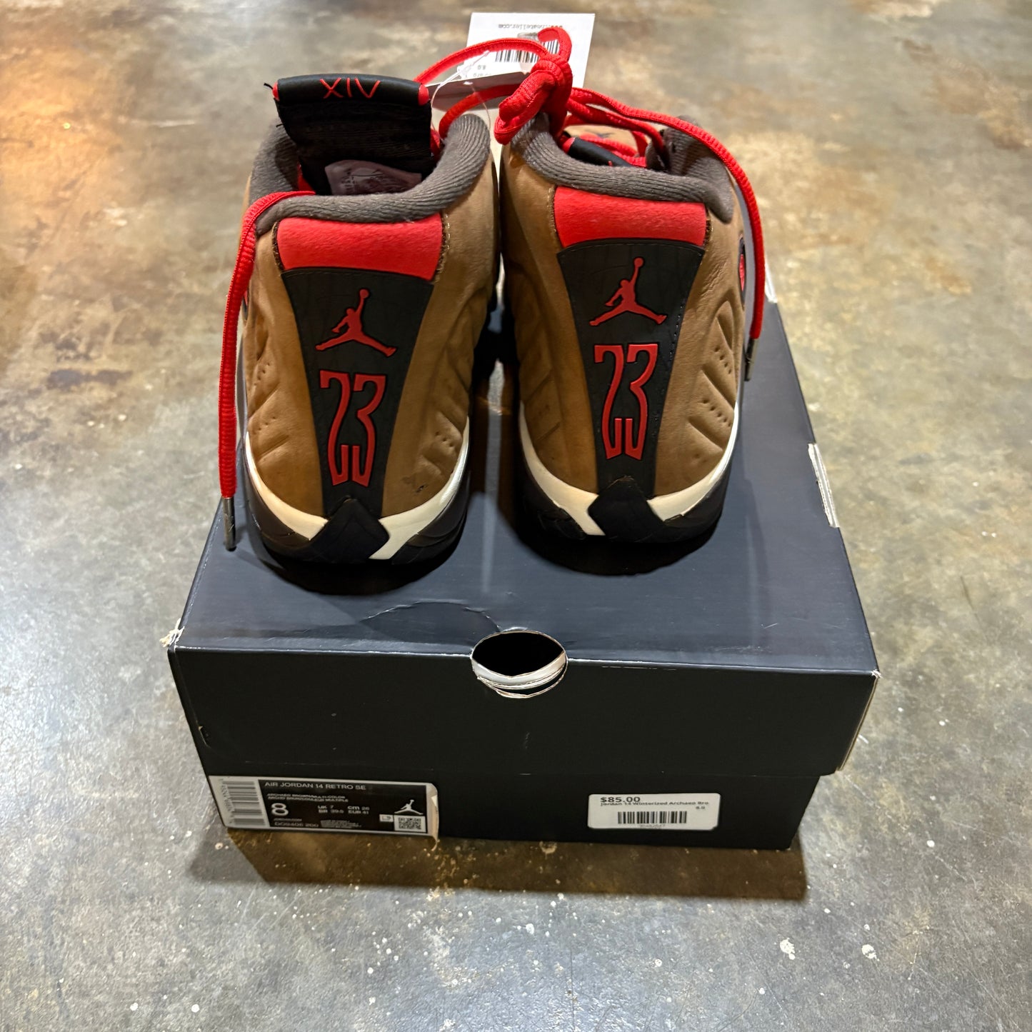 Jordan 14 Winterized Archaeo Brown 00